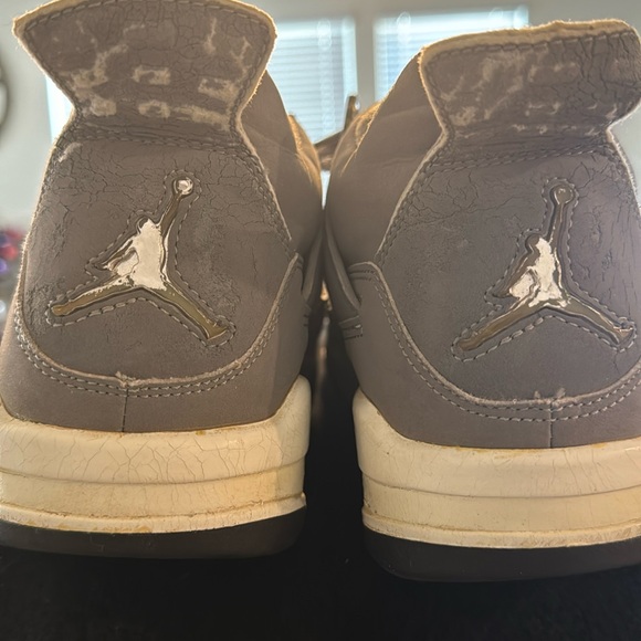 Jordan Gray and white sneakers
